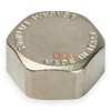 Заглушка ВР латунная (никелированная)  3/4" General Fittings