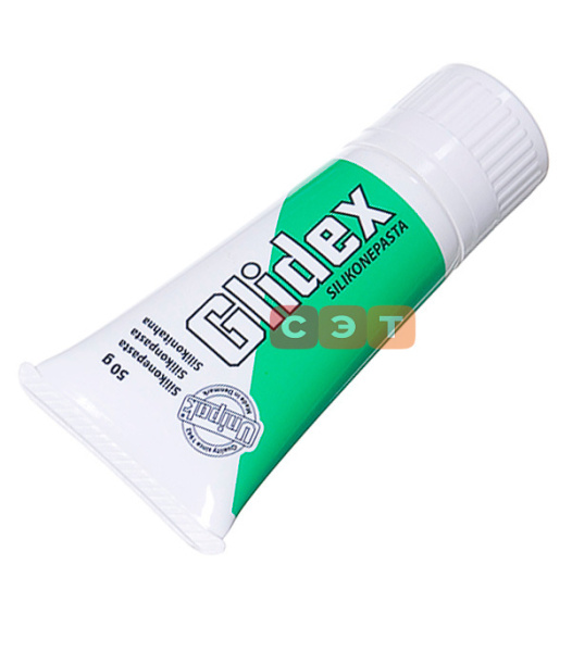 Силик. смазка GLIDEX 50 г (тюбик с губкой))