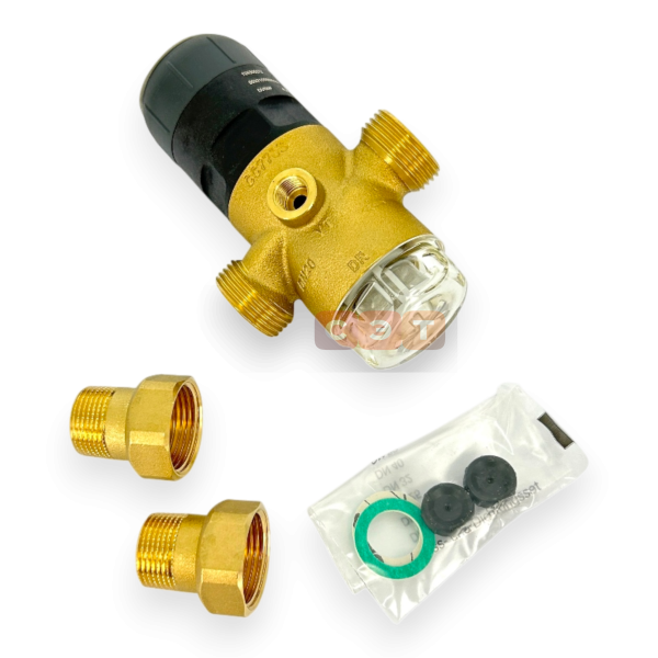 Редуктор давления BWT D1 Eco (латунь, НгНР-НгНР, 16 атм)  1/2" 