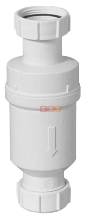 Сифон 11/4-32 компактный с обратным клапаном 