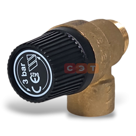 Клапан предохранительный 3 бар 1/2 (Медведь KLZ v15,16,17)