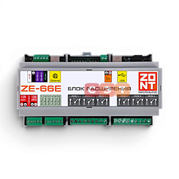 Блок расширения ZE-66E с Etherrnet