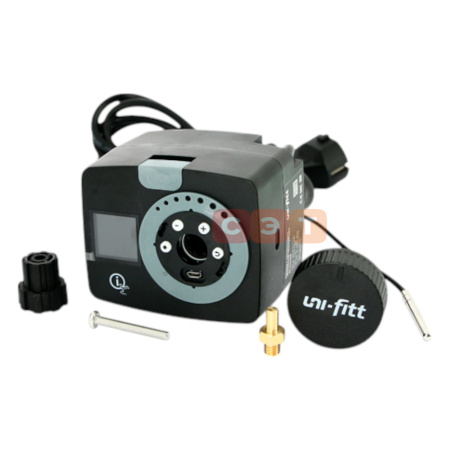 Привод для клапана трехточечный Uni-Fitt (c датчиком для фиксирования регулировки температуры, 230v, 6 Нм,120сек)
