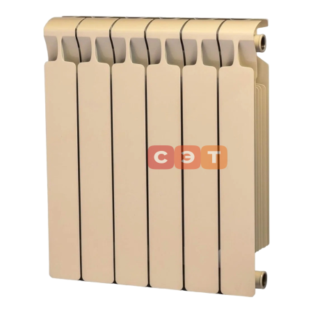 Радиатор биметаллический RIFAR Monolit 500-6  Капучино
