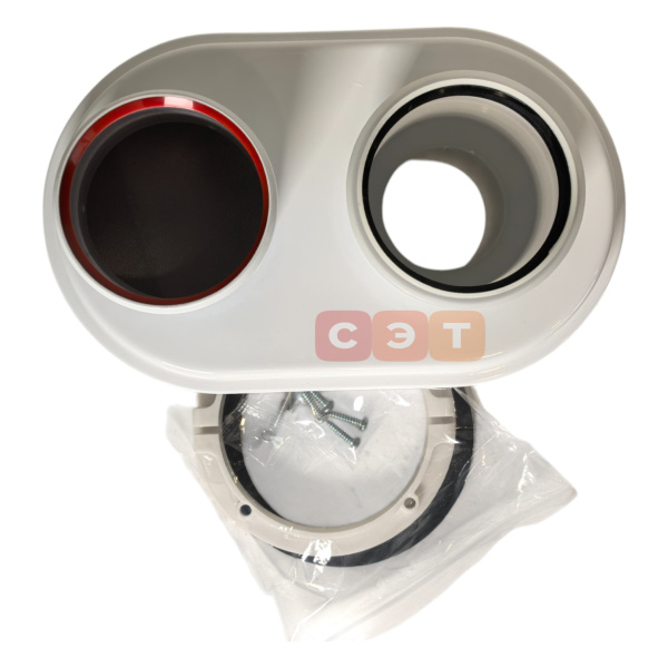 Адаптер моноблочный PPR/Al   Camino Ø 60/100 - 80/ 80 (для конденсационных котлов)