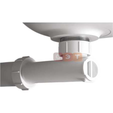 Клапан самозакрывающийся сливной горизонтальный ("сухой" сифон, компресс) 40 мм