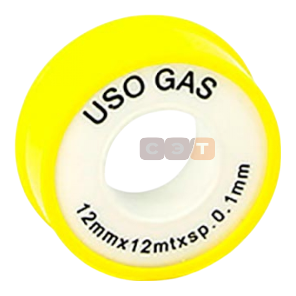 Фум для газа (ролик: 2мм х12 м х 10мм)