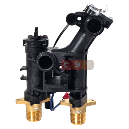 Гидроузел ГВС с датчиком протока и краном подпитки котла Navien DELUXE E/C ALL 13 - 35 кВт