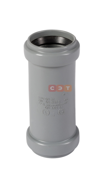 Муфта надвижная (ремонтная) d  32  HTU ( серая )