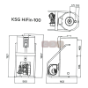 Котел напольный газовый Kiturami  KSG HiFin-100