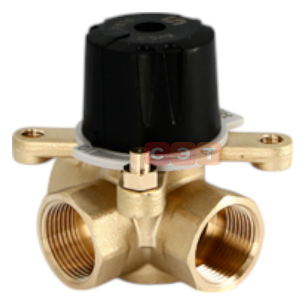 Клапан 3-ходовой смесительный Uni-Fitt ВВ 1"  (Kvs 10)