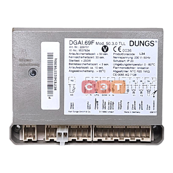 Топочный автомат DUNGS DGA I.69F Mod.50.3.0 TLL 7819068