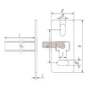Консоль ТМС Rail MC0 - 30/20/1.2 - 300 мм.