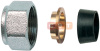 Концовка для медных труб  FAR d15 мм x М24х19