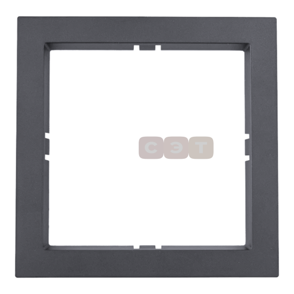 Рамка для терморегуляторов SIMPLE, черная Engo  BEZEL-1B
