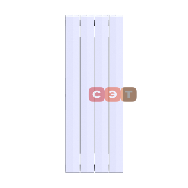 Радиатор биметаллический Rifar SUPReMO 800 (4 секций, RAL 9016, боковое подключение) 4RS80-4