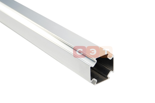 Профиль монтажный алюминиевый RIVO Fix, 33 х 33 х 3000 мм