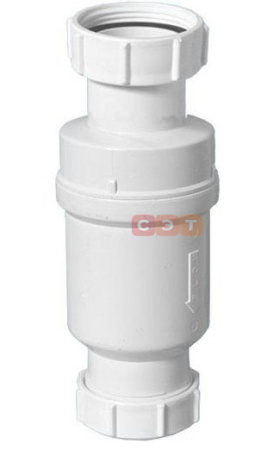 Сифон 11/2-40 компактный с обратным клапаном 