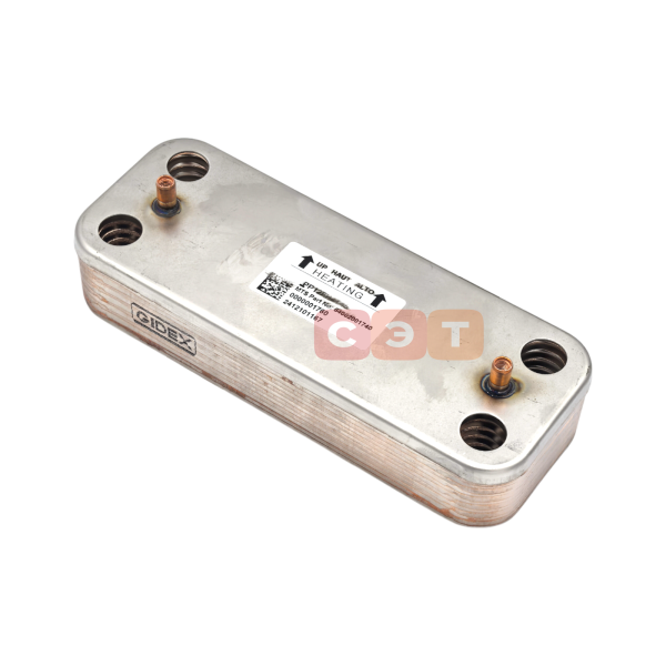 Теплообменник вторичный 12пл. 65104222-Gidex