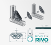 Соединение угловое 180°/90°/45° RIVO Fix