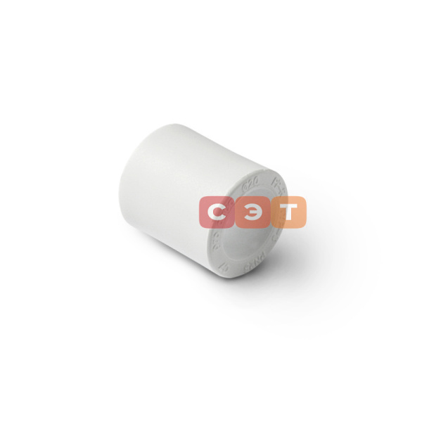 Муфта белая полипропиленовая   20 Pro Aqua