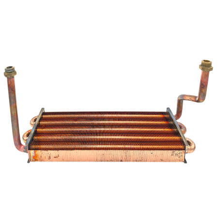 Теплообменник основной 35 кВт Bosch, Buderus(GAZ 6000 W WBN6000-35C, U072-35K) 