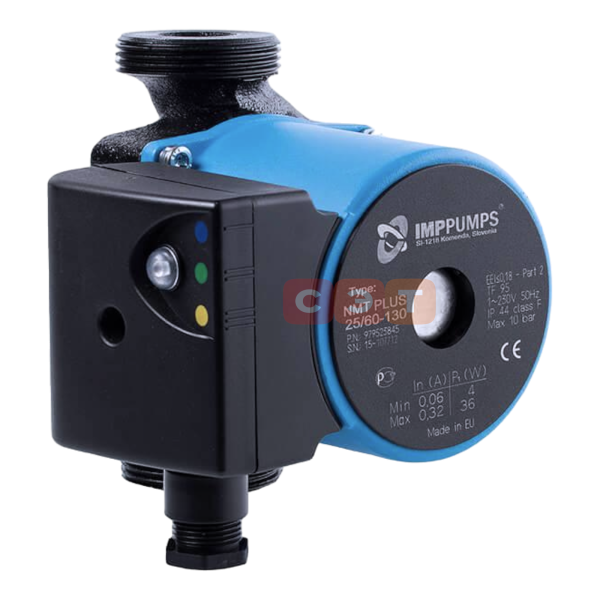 Циркуляционный высокоэффект. насос для систем отопления NMT PLUS 25/60-130 IMP Pumps 979523845