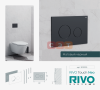 Панель смыва RIVO Touch Neo Черный матовый (matte BLACK)
