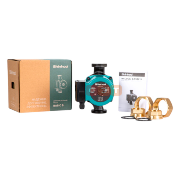 Циркуляционный насос  (с «мокрым» ротором) BASIC S 25-4S 180 1x230V Shinhoo