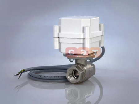 Полнопроходной шаровой кран с электроприводом 12V (серия Bonomi)  1/2"