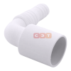 Адаптер под углом 90" для подключения слива бытовой техники, выход D=40мм, белый, McAlpine