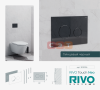 Панель смыва RIVO Touch Neo Черный глянцевый