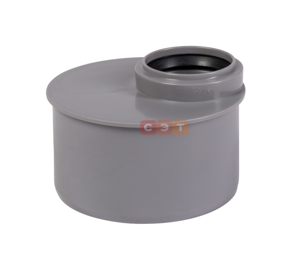 Муфта переходная (короткая) 110 / 50   HTRK ( серая )