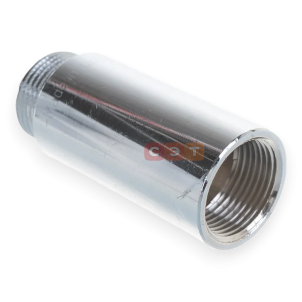 Удлинительная гайка усиленная латунная (хромированная)   3/4" х 60 General Fittings