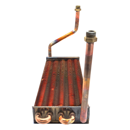 Теплообменник основной 35 кВт Bosch, Buderus(GAZ 6000 W WBN6000-35C, U072-35K) 