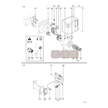 Корпус газовой горелки VG 3.290 D