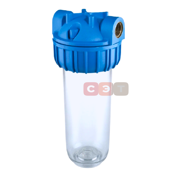 Одинарная колба фильтра 10" (Medium) Plus 3P SX  1/2"