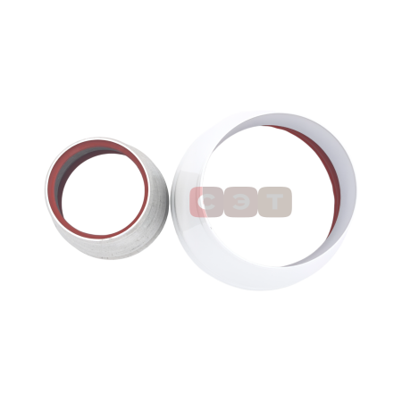 Коаксиальный переход Al-Zn  Ø 60/100 - 80/125 (для традиционных котлов)